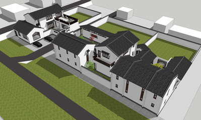 新中式鄉村民宿設計 于山水間，構筑一種東方生活方式